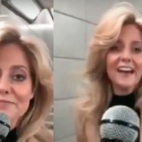 Viral video of woman singing "Shallow" from "A Star Is Born," which impressed viewers. 