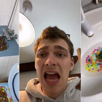 Cyril Schreiner's Orbeez Flood Video