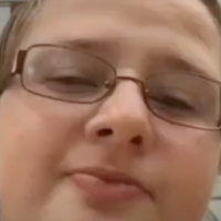 Viral video of a kid singing "oh-oh, I won't leh you go"