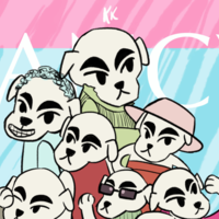Art challenge where people redraw some of their favorite album covers in the style of KK slider albums from Animal Crossing