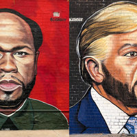 Lushsux' 50 Cent Murals