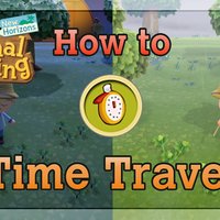 Time Traveling in Animal Crossing How to Time Travel Animal Crossing New Horizons | ACNH player during daytime and nighttime