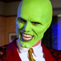 photograph of jim carrey as the mask