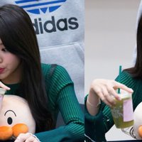 object labeling template featuring chaeyoung of twice