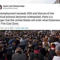 The Cool Zone Slang term for the current period of American history categorized by the george floyd protests