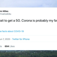 "Get The Facts About COVID-19" Trolls