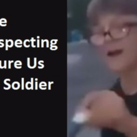 You're Disrespecting a Future U.S. Army Soldier