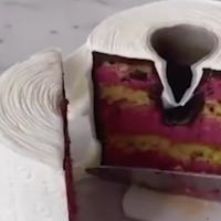 parodied viral video about false cakes