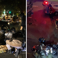 2020 Portland Protest Shooting Scenes from the 2020 Portland Protest Shooting that resulted in the death of one man.