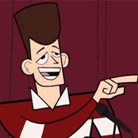 John F. Kennedy teenage clone from cartoon Clone High