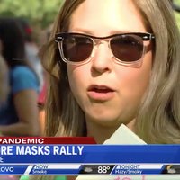 Utah Anti-mask Rally Video