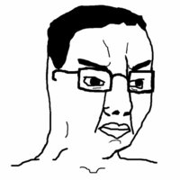 Chudjak Poljak wojak variant with short black hair and glasses