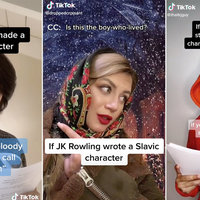 If J.K. Rowling Had A Stereotypical Character