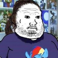 weeb wojak in bedroom