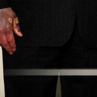 A picture of mitch mcconnell's handsH