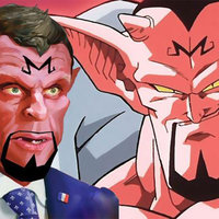 dragonball z dbz majin macron president french france