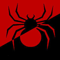 Arachno-Communism red and black spider