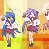 Out Of Touch Thursday Lucky Star anime dance