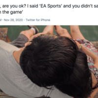 snowclone woman holding man