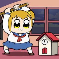 Exploitable still from pop team epic