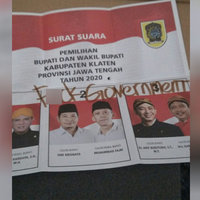 2020 Indonesia Simultaneous Regional Election Vandalize Ballots