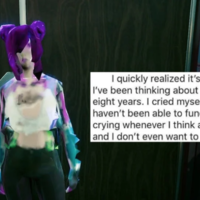 Cyberpunk 2077 On PS4 and Xbox One meme showing poor performance and graphics quality.