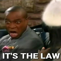 It's the Law meme from The Suite Life of Zack & Cody.