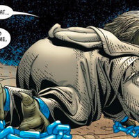 Yoda In Shackles "Welcome To Your New Home, Freak" Illustration of the star wars character yoda in blue chains with a speech bubble coming out of his mouth that reads "what?" Another speech bubble is off to the side that says "Welcome to your new home freak."