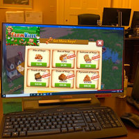 I'm In Nancy Pelosi's Office A screenshot from inside Nancy Pelosi's office with a FarmVille game
