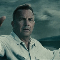 Stop, My Invincible Son Jonathan Kent raising his hand to stop Superman from saving him