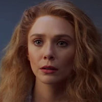 Elizabeth Olsen as Wanda Maximoff on the tv show wandavision
