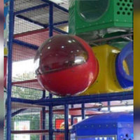 Things That Look Like Among Us Crewmates An image of an indoor playground for kids that resembles an Among Us crewmate.