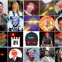 Laser Eyes Bitcoin Trend / #LaserRayUntil100K