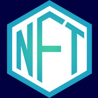 NFT / Non-Fungible Token / Crypto Art NFT Non-Fungible Token logo.