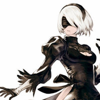 YoRHa No.2 Type B or 2B, one of the protagonists from Nier: Automata.