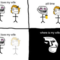 I Love My Wife / Pill Time Pill Time meme example.