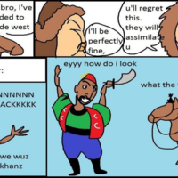 comic about invading west