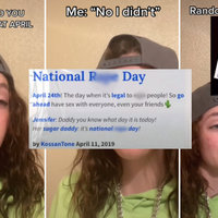 April 24th "National Rape Day" / 4/24 TikTok Trend