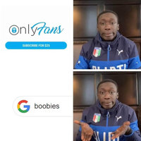 Khaby Lame Shrug / It's That Simple Khaby Lame Shrug / It's That Simple meme format depicting a man staring blankly into the camera and then suggesting something much easier below.