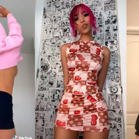 Brooklyn Blood Pop Dance tiktok trend with examples from various tiktokers.