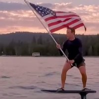 Mark Zuckerberg Foil Surfing zuckerberg surfing