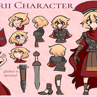 Centurii-chan Centurii-chan meme example depicting a character sheet art.