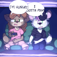 I'm Hungry, I Gotta Poop