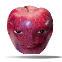 Apple With A Face / Wapple