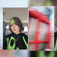 Dodging Itsdestiel's Kisses meme example depicting two tiktokers and then one dodging a kiss from the other in the second series to the right.