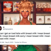 Iced Latte With Breast Milk