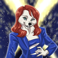 Lindsay Lohan's Furry NFT A photo of the Lindsay Lohan Furry NFT.