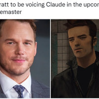 Chris Pratt Voices Everyone meme example depicting the actor voicing claude from GTA 3.