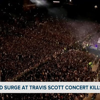Travis Scott Concert Crowd Surge Kills 8 news report.