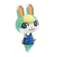 Sasha (Animal Crossing) Sasha from the video game series Animal Crossing wearing a letterman jacket.